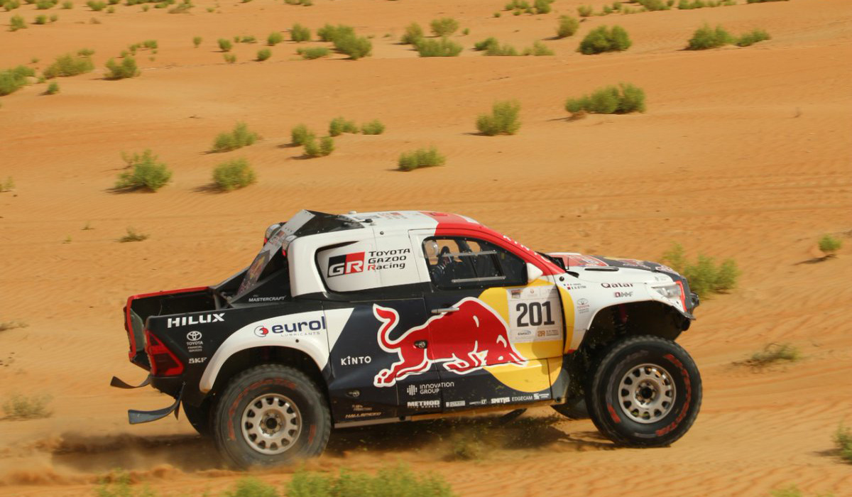 Al Attiyah Wins Third Stage Title of Abu Dhabi Desert Challenge